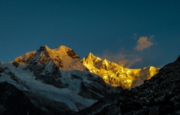 Mountains in Goecha La Trek